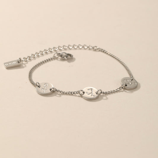 Patience, Gratitude & Trust in God Bracelet | Women