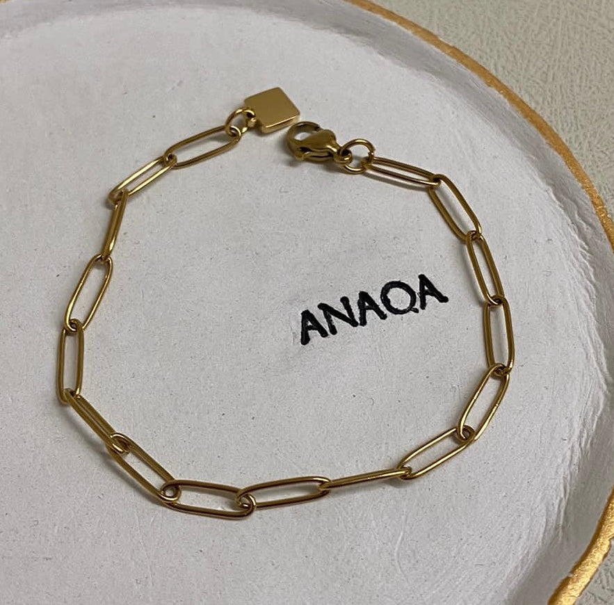Paperclip Chain Bracelet | WOMEN