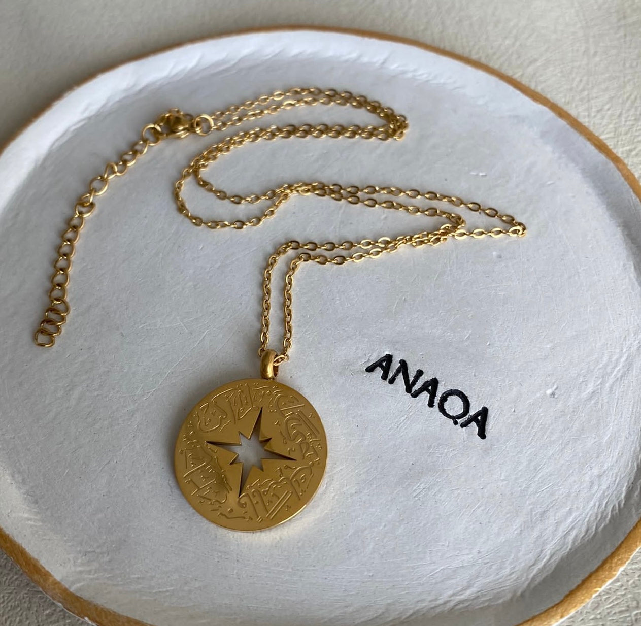 “I Will Always Be With You” Compass Necklace | WOMEN