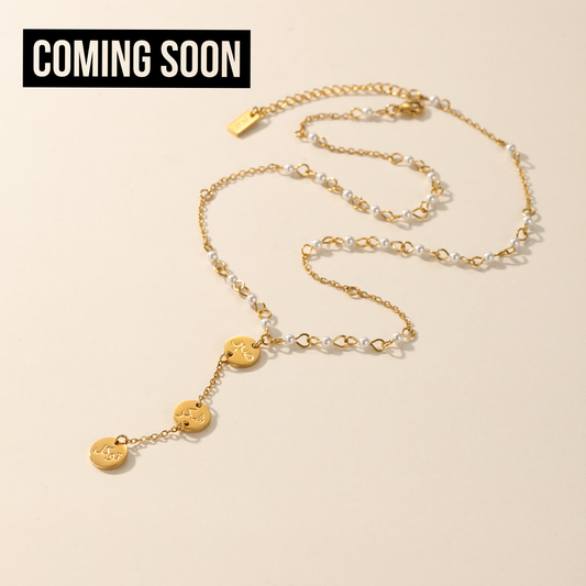 Patience, Gratitude & Trust in God Beaded Necklace | Women