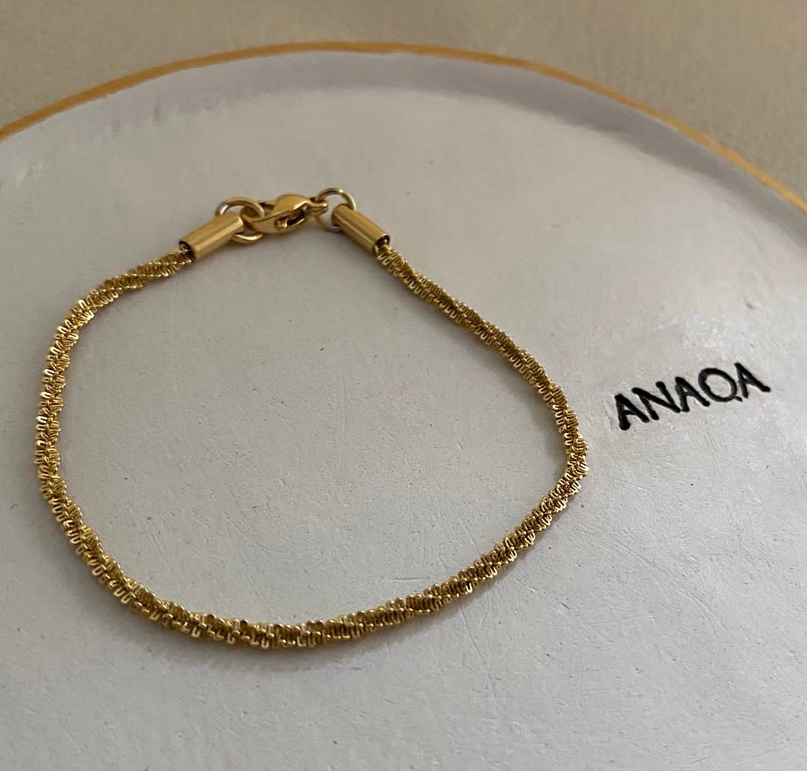 Textured Chain Bracelet | WOMEN