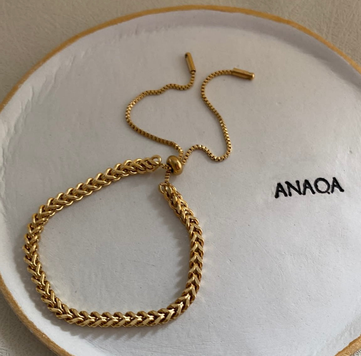 Braided Chain Bracelet | WOMEN