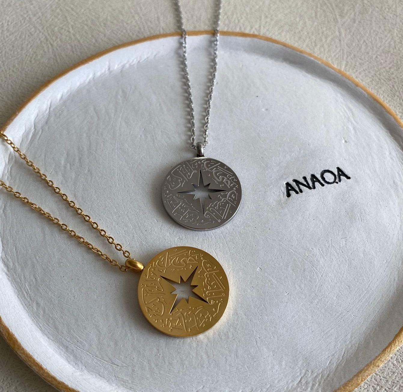 “I Will Always Be With You” Compass Necklace | WOMEN
