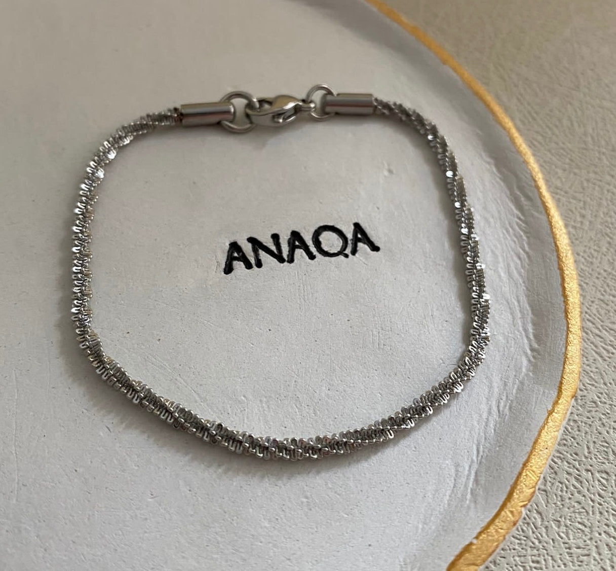 Textured Chain Bracelet | WOMEN
