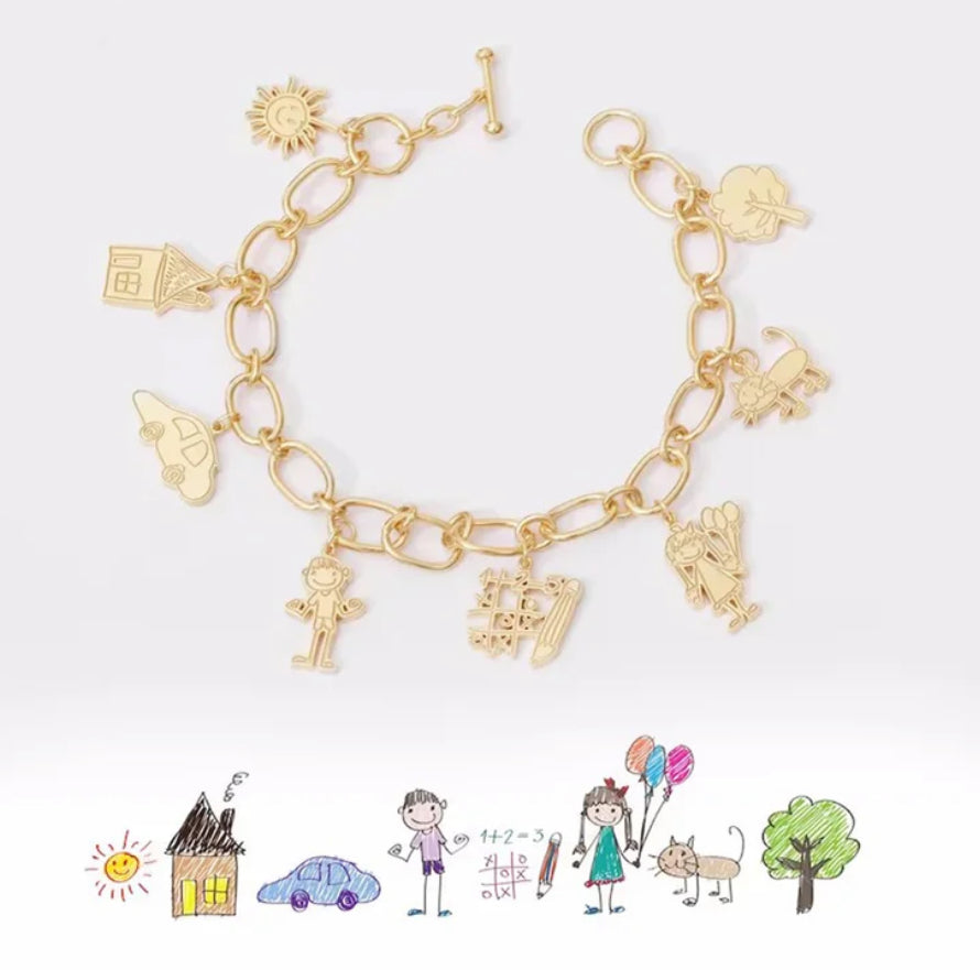 Kids Drawing Bracelet - Personalised