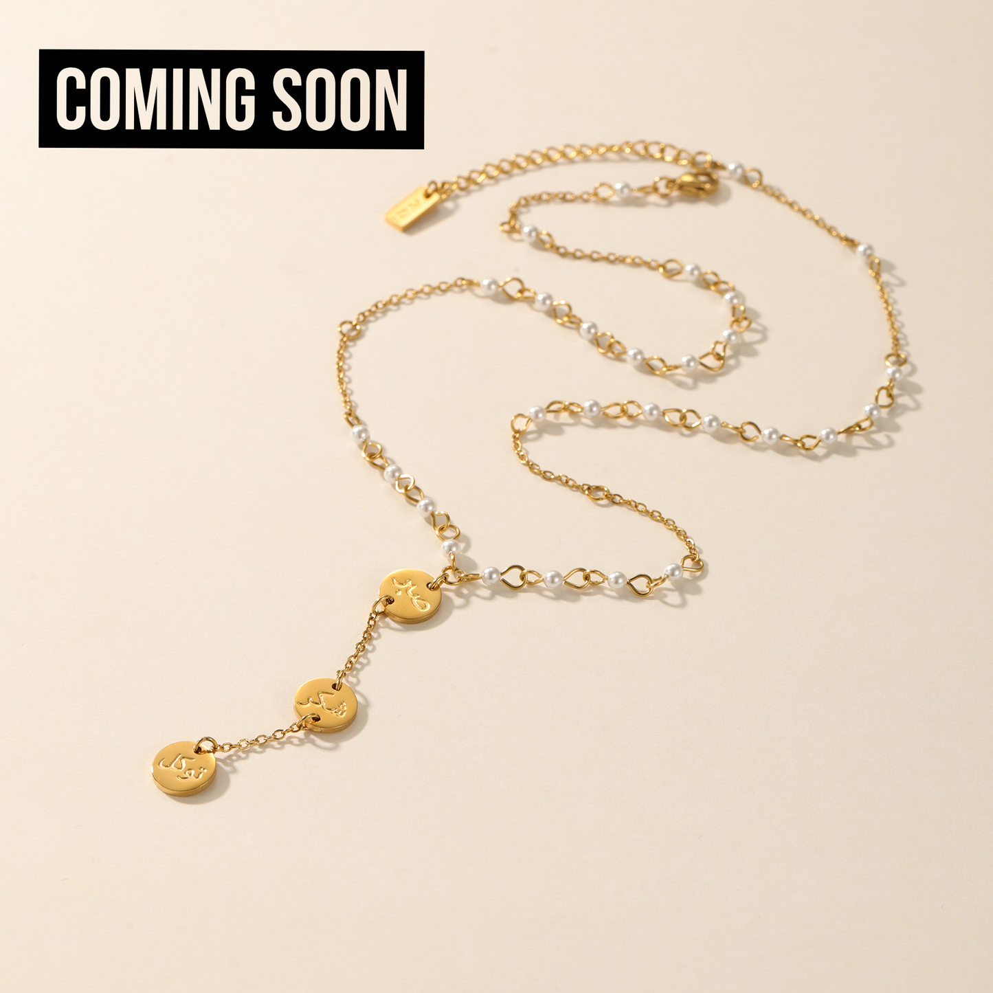 Patience, Gratitude & Trust in God Beaded Necklace | Women