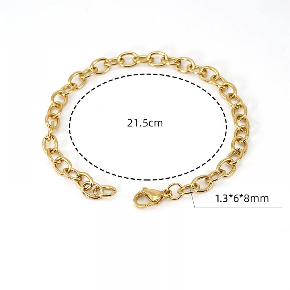 Link Chain Bracelet  | WOMEN