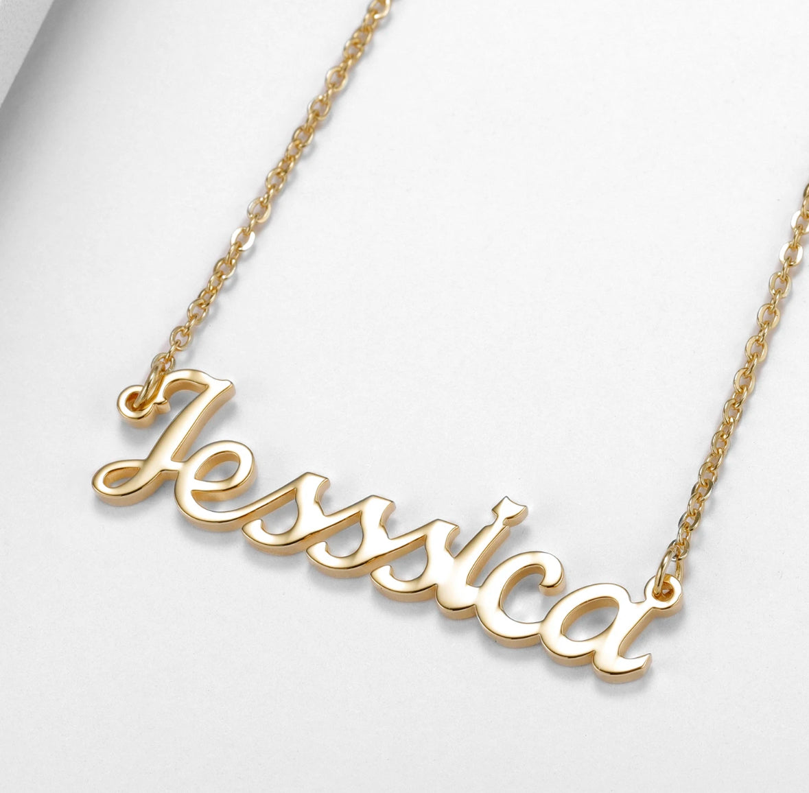 Personalised English Name Necklace - Volume 1 | WOMEN