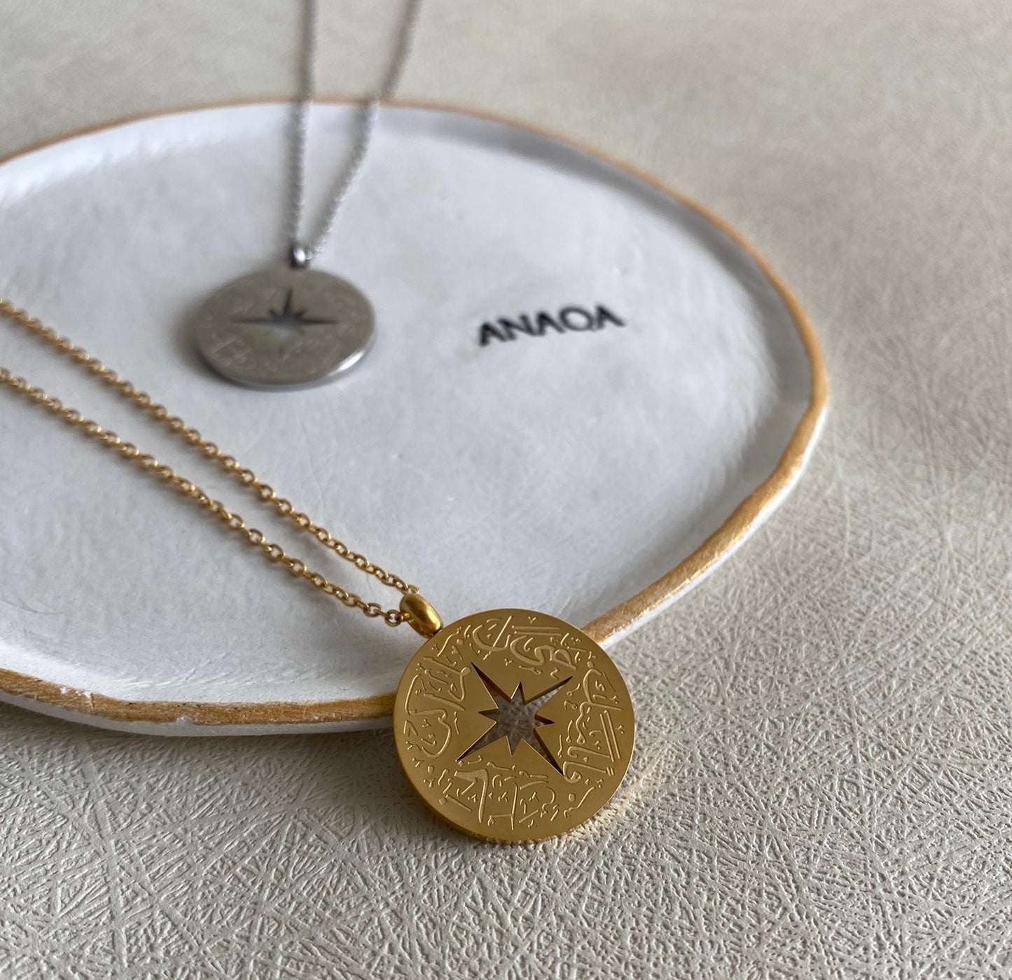 “I Will Always Be With You” Compass Necklace  | WOMEN