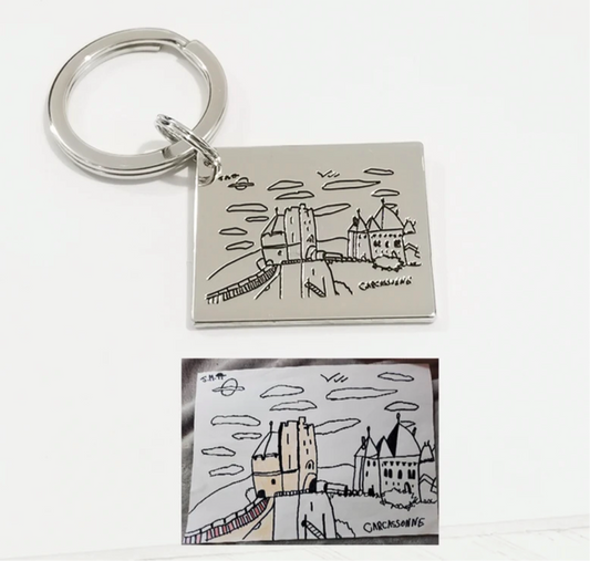 Kids Drawing Keychain - Volume 2 Personalised