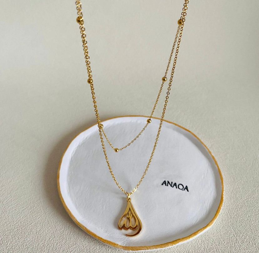 Layered Allah Necklace | WOMEN