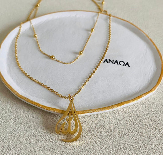 Layered Allah Necklace | WOMEN